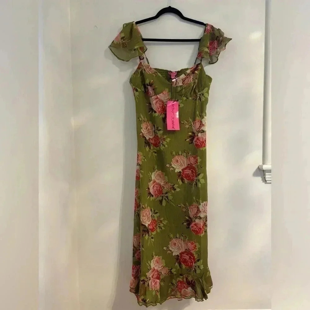Betsey Johnson  Bouquet Bounty Dress - Picture 5 of 15